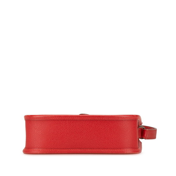 Hermes Evelyn TPM Shoulder Bag Red Epsom Leather Women's HERMES - Picture 3 of 10